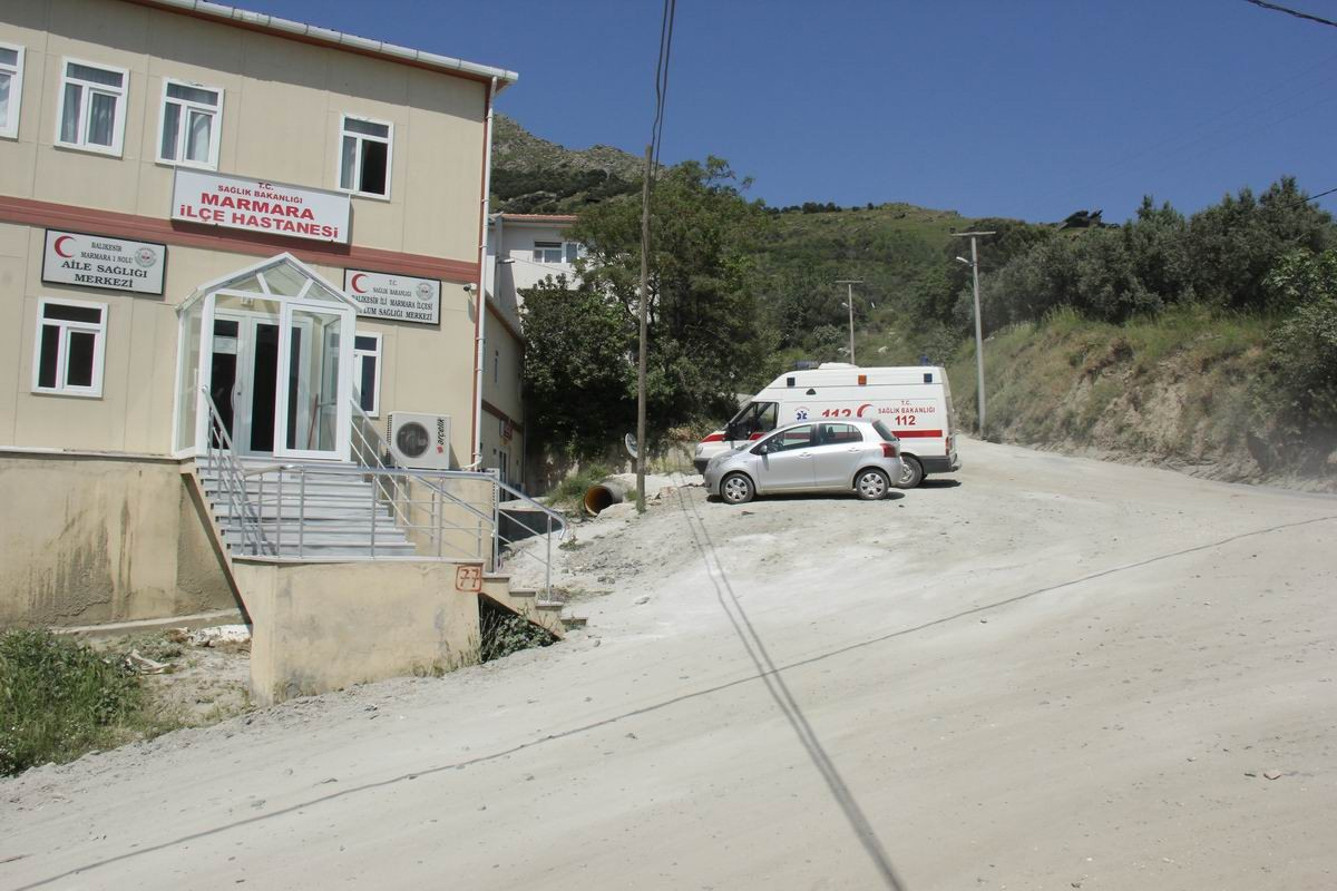 Marmara Adası Devlet Hastanesi Toza Teslim Oldu