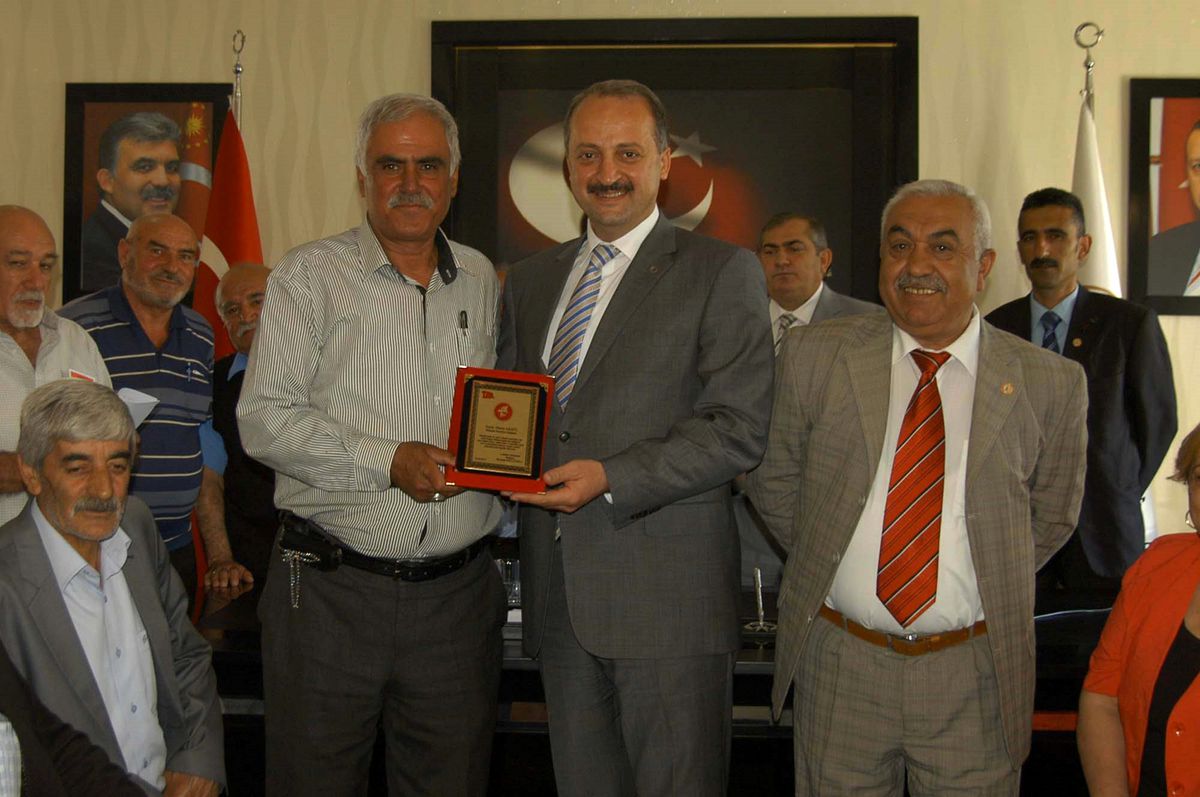 Muhtarlardan Akgül\'e Teşekkür Ziyareti