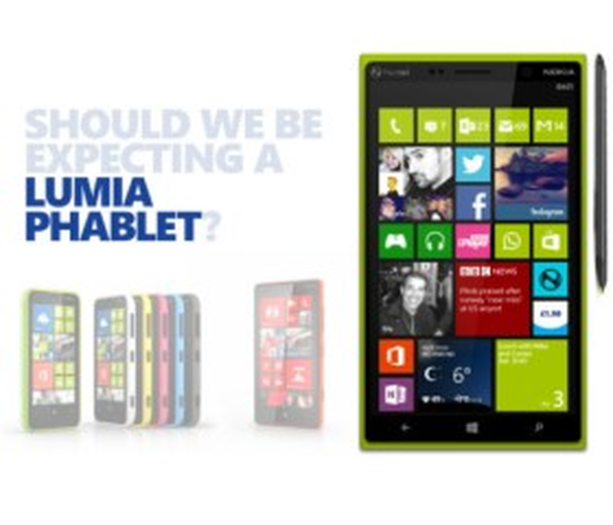 Nokia Phablet Çok Yakında Sahne Alacak