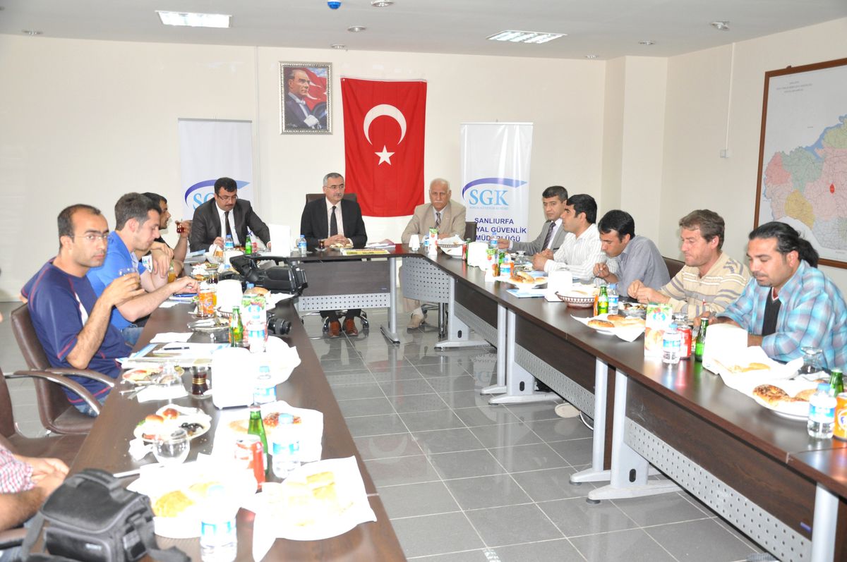 Sgk İl Müdürü Kılıç Basınla Tanıştı