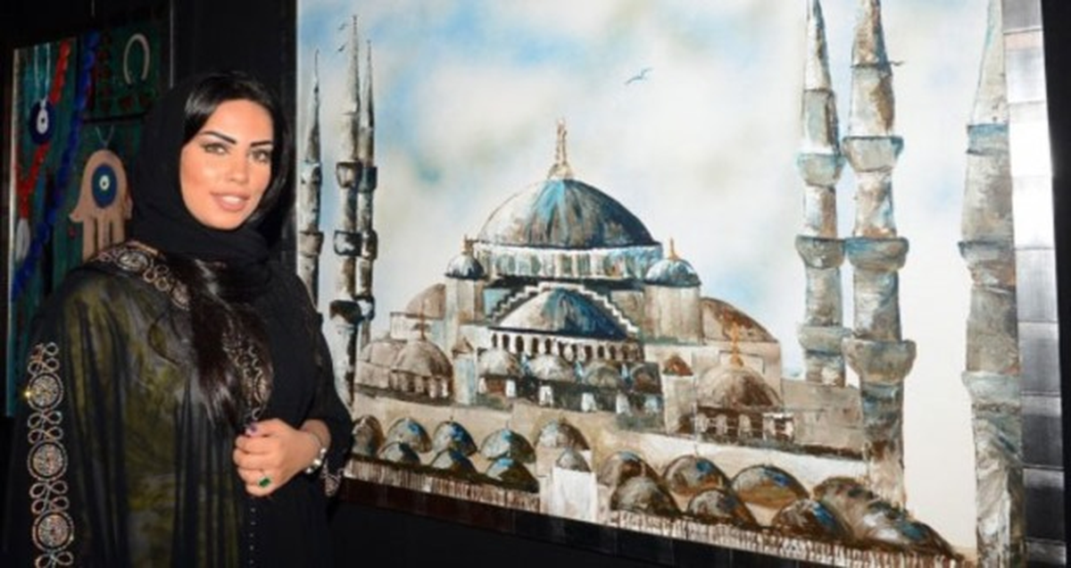 Suudi Arabistan Kralı Abdulaziz\'in Gelini İstanbul\'da Sergi Açtı