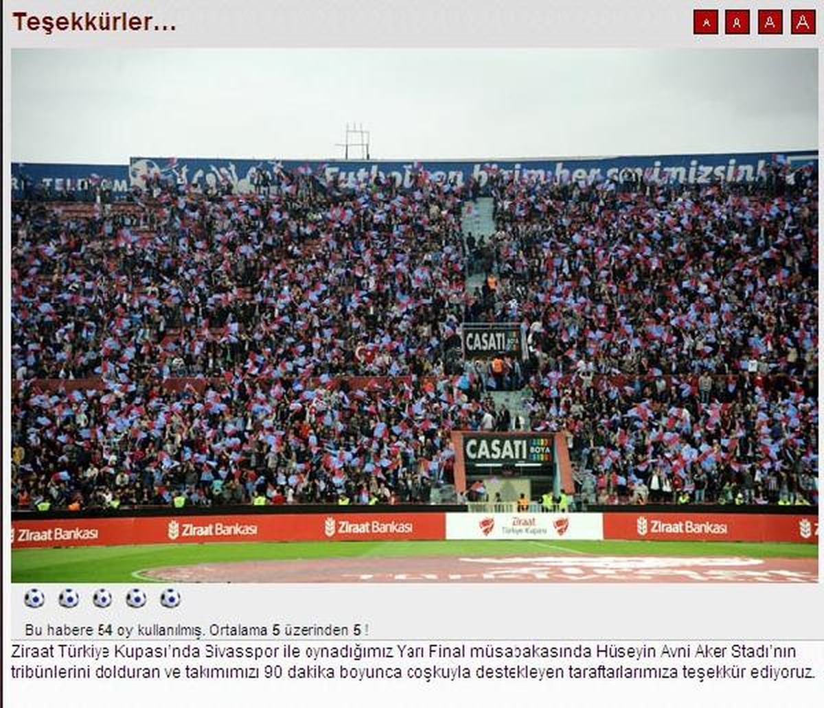 Trabzonspor\'dan Federasyona Anlamlı Teklif
