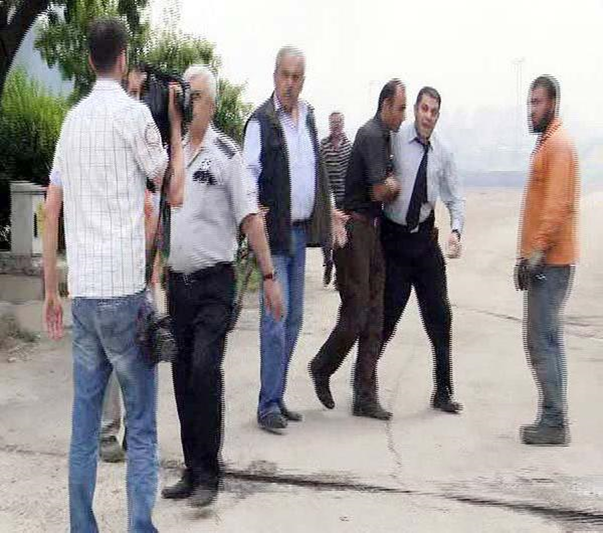 Tren Garında Korkutan Yangın