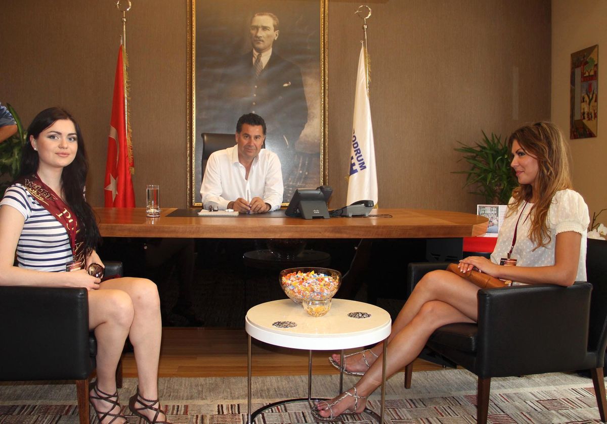 7 Kıtanın Güzelleri Bodrum\'da