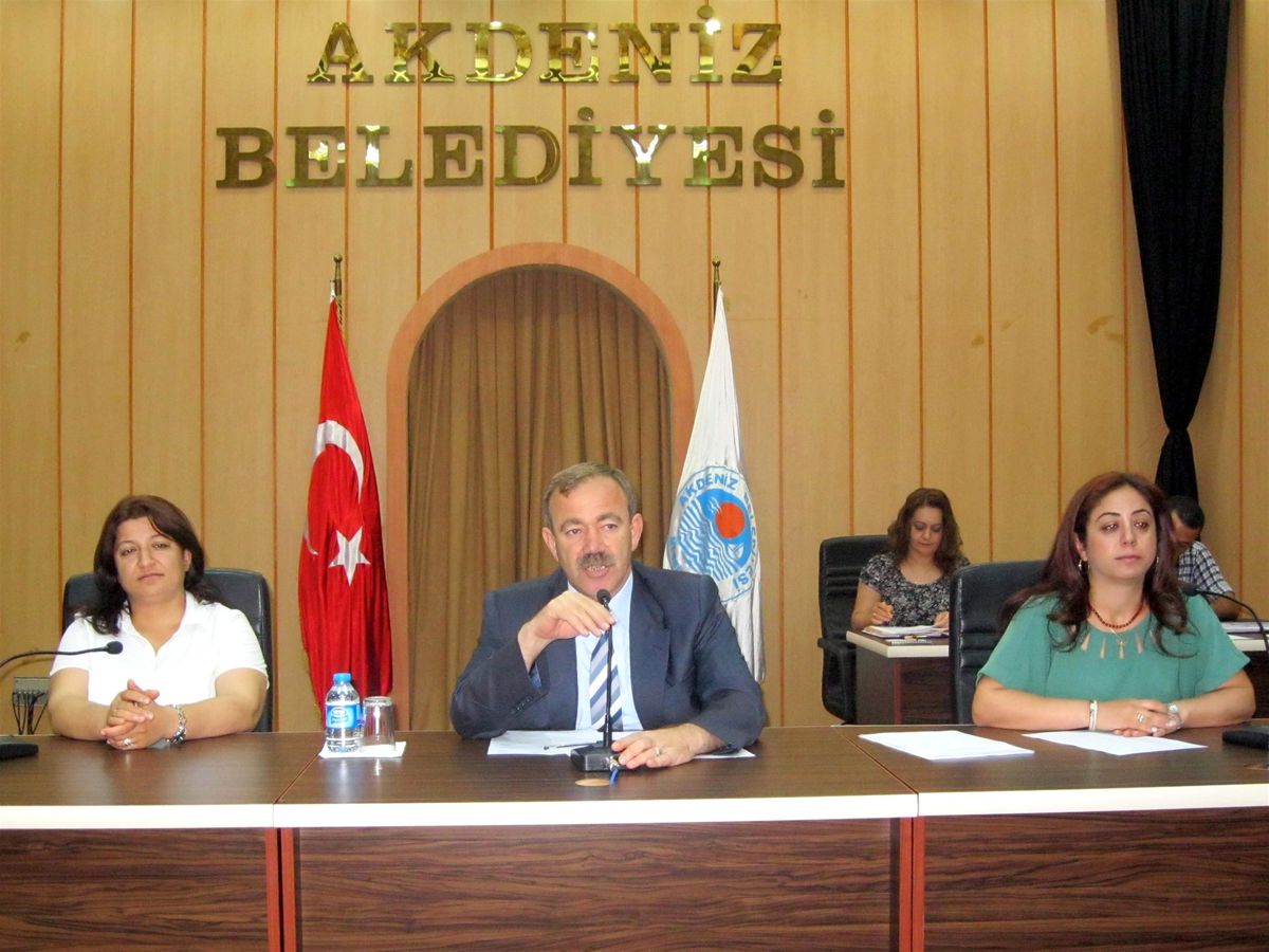 Akdeniz Belediye Meclisi Toplandı