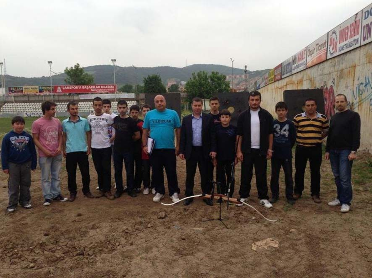 Çan'da Okçuluk Dersleri Başladı