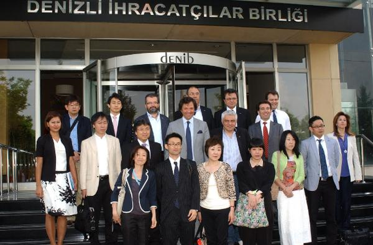 Denizli\'yi Ümitlendiren Japon Heyet