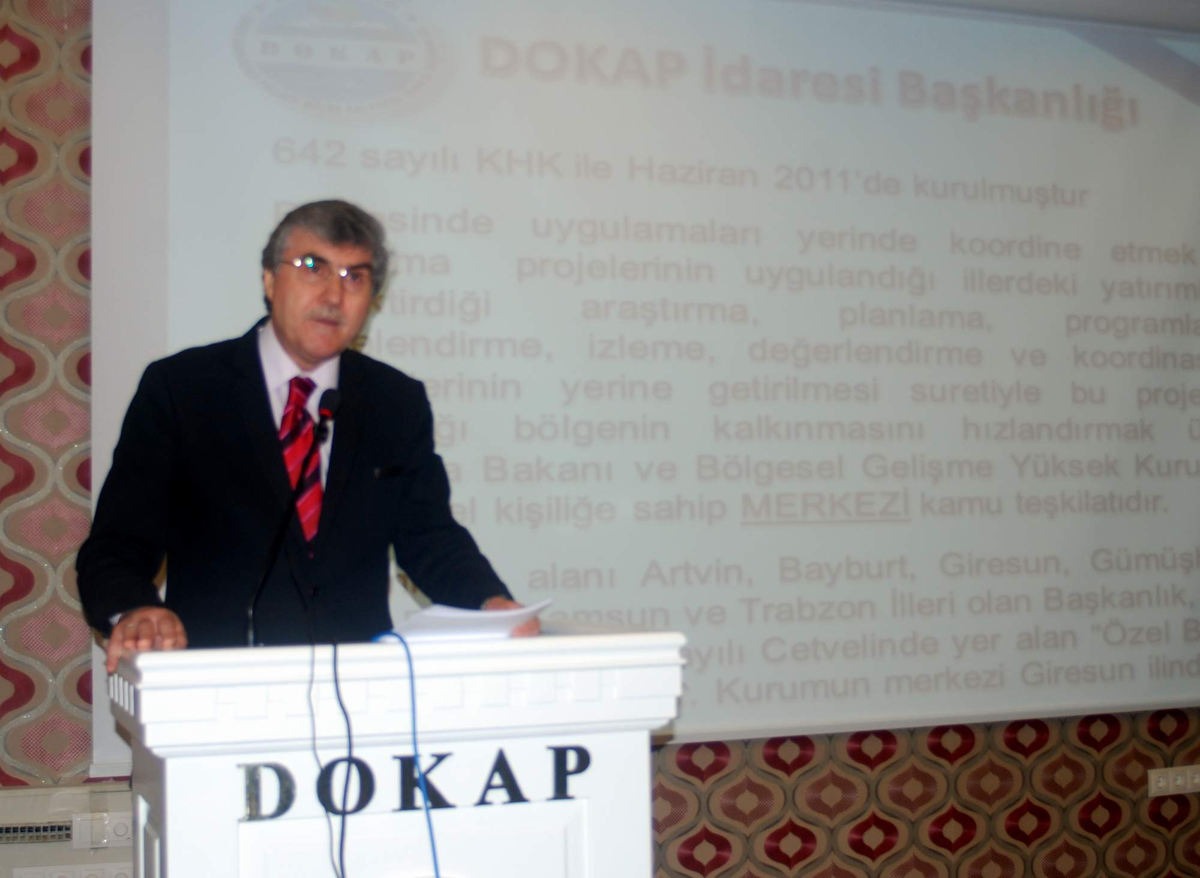 Dokap, Karadeniz Bölgesini Tarım Turizm ve Ulaştırma ile Kalkındıracak