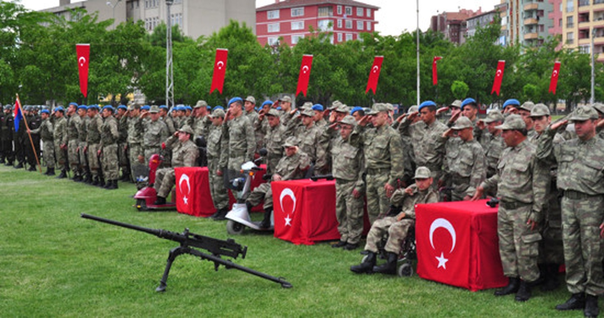 "Engelsiz" Mehmetçikler Vatan İçin Yemin Etti