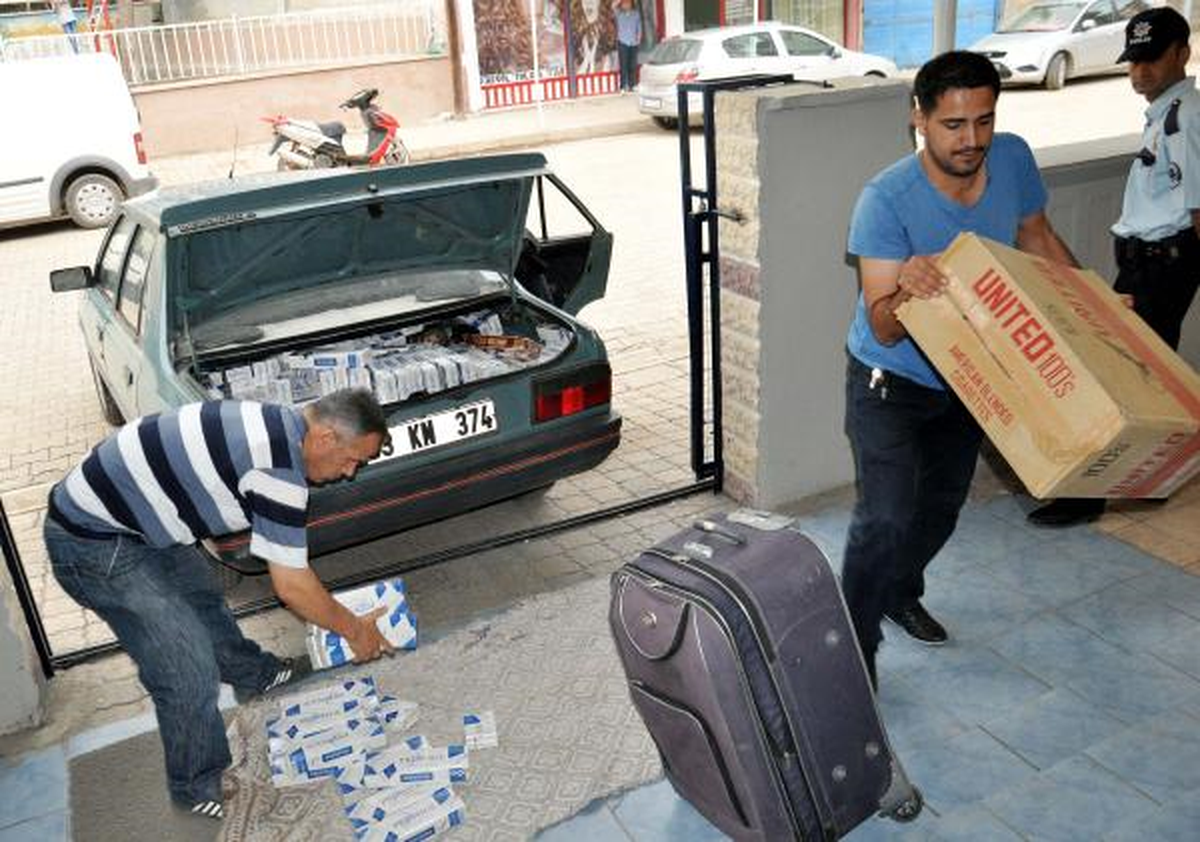İslahiye\'de Kaçak Sigaraya 1 Gözaltı