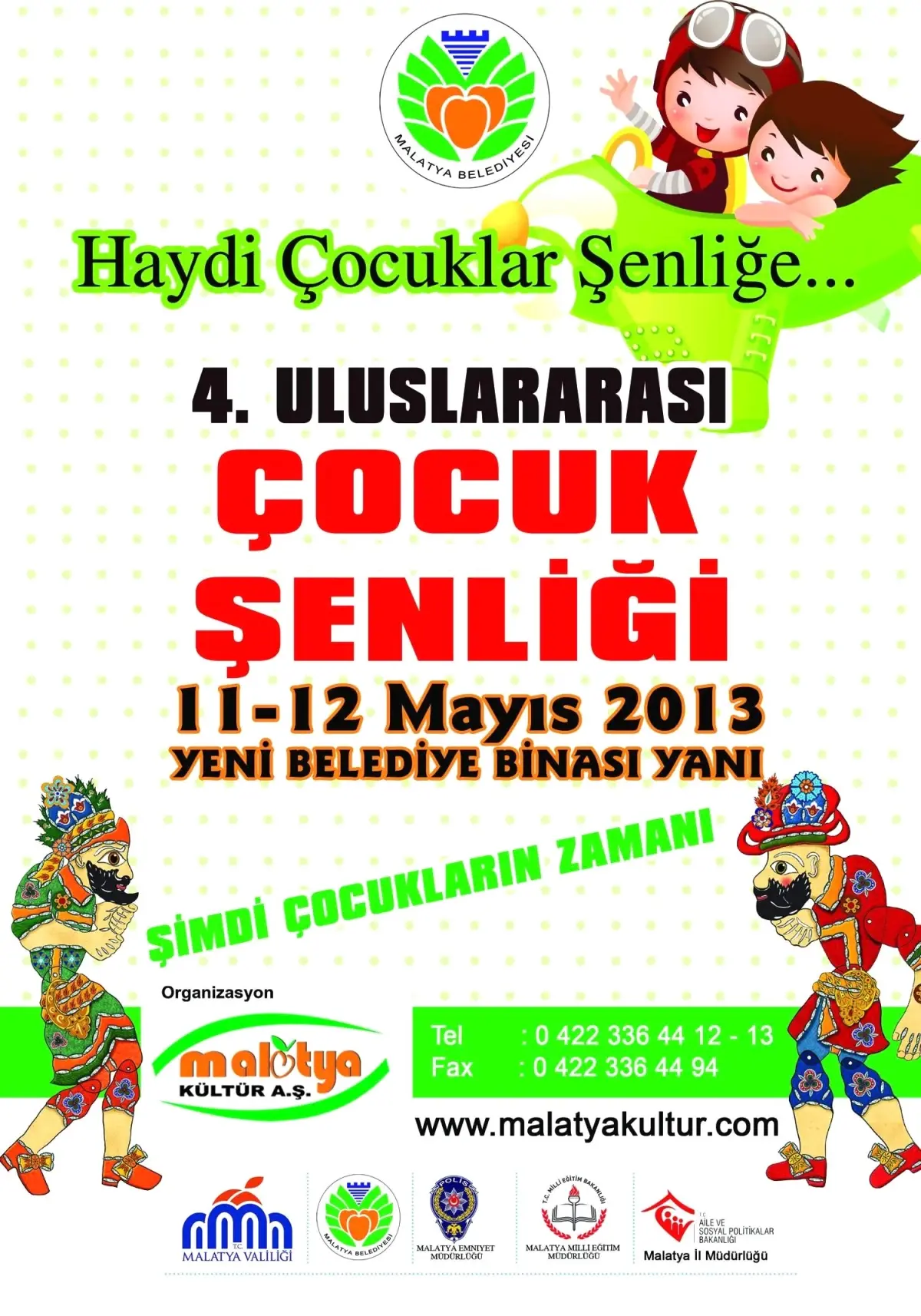 Malatya'da 2 Gün Çocuk Şenliği Düzenlenecek