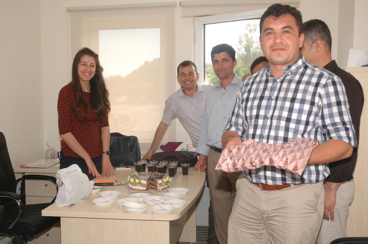 Milli Eğitim Müdürlüğünde Doğum Günü Sürprizi