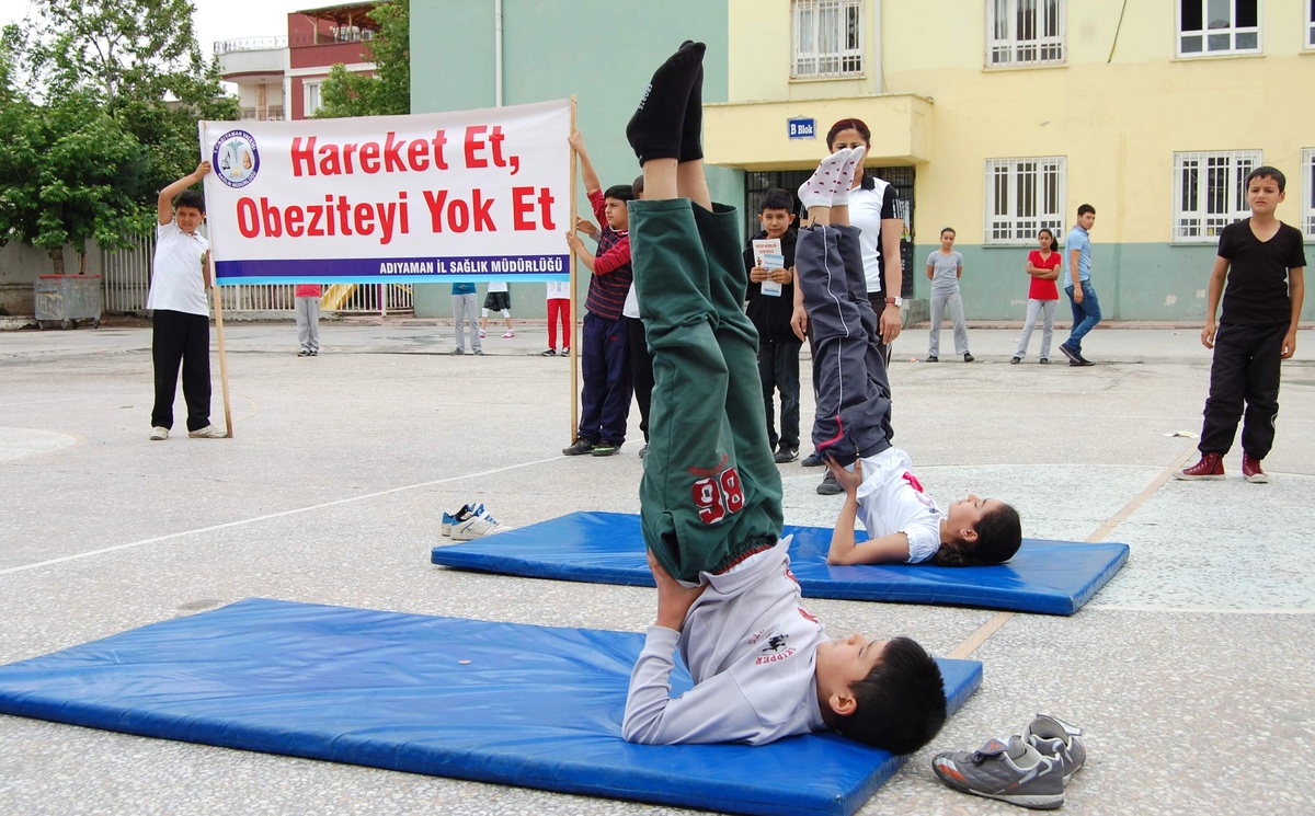 Öğrencilerin Dikkati Fiziksel Aktiviteye Çekildi