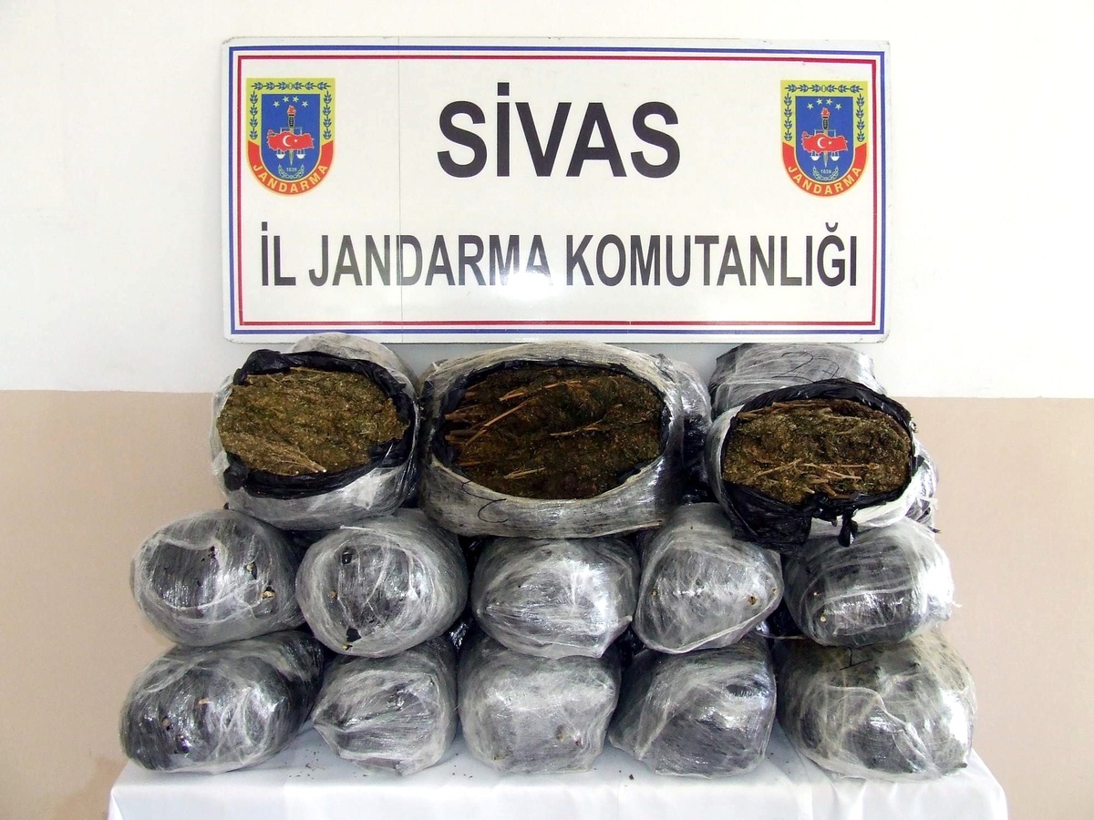 Sivas\'ta 100 Kilo Uyuşturucu Ele Geçirildi