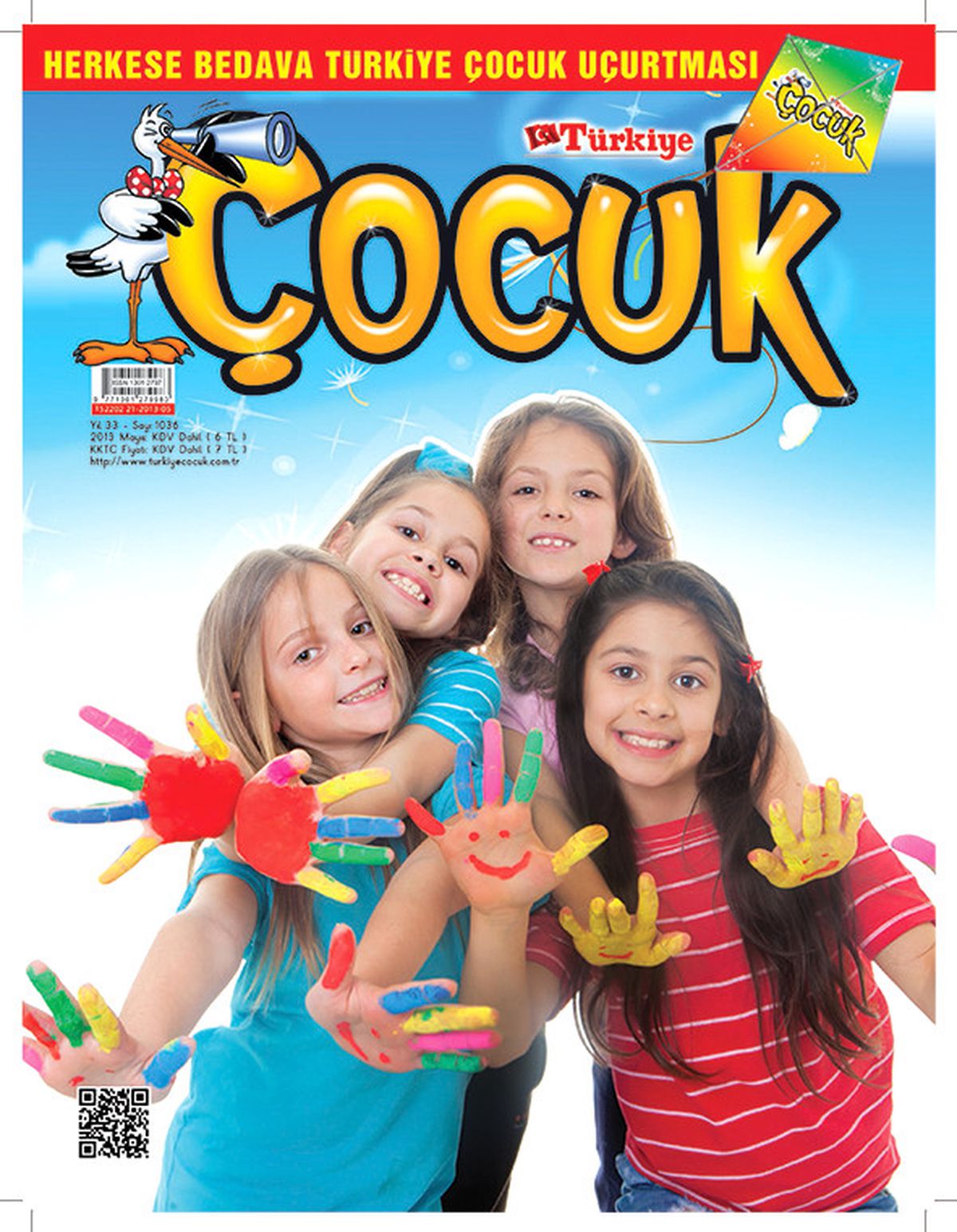 Türkiye Çocuk Uçurtma Hediyeli