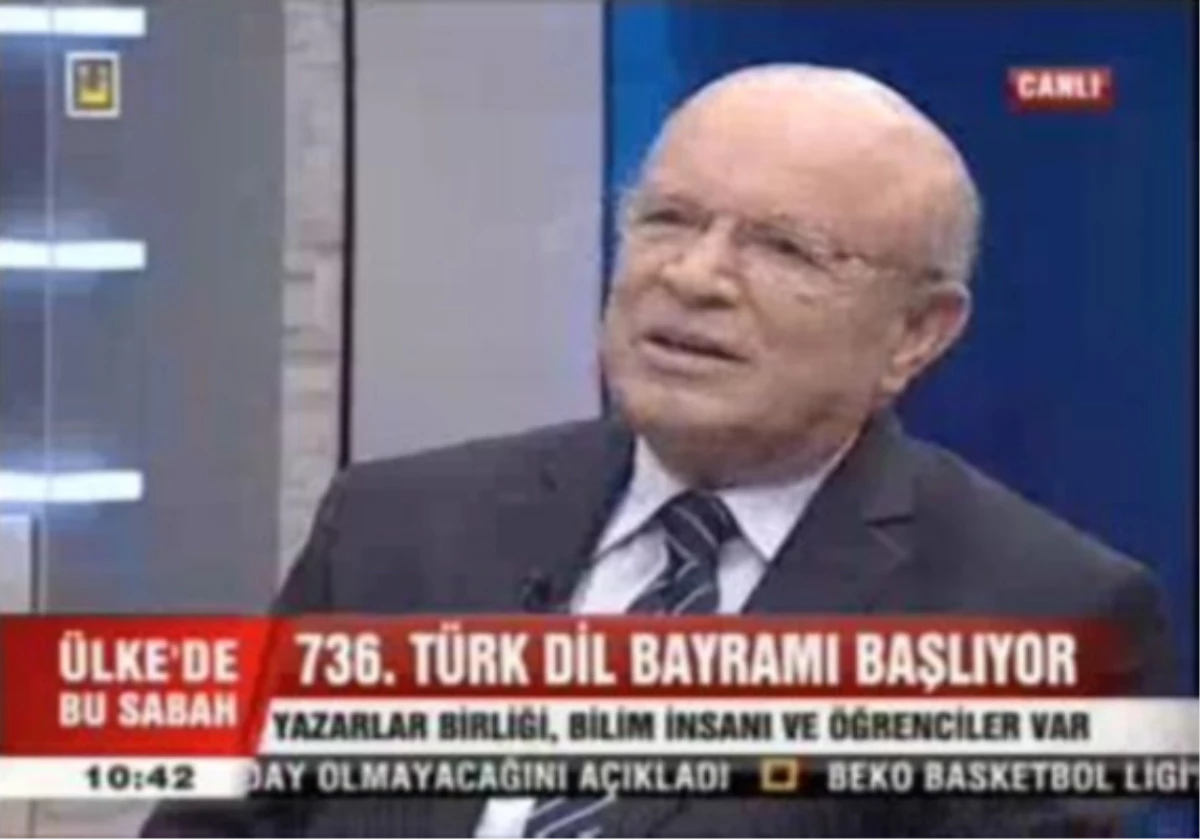 Ulusal Her Kanalda Türk Dil Bayramı