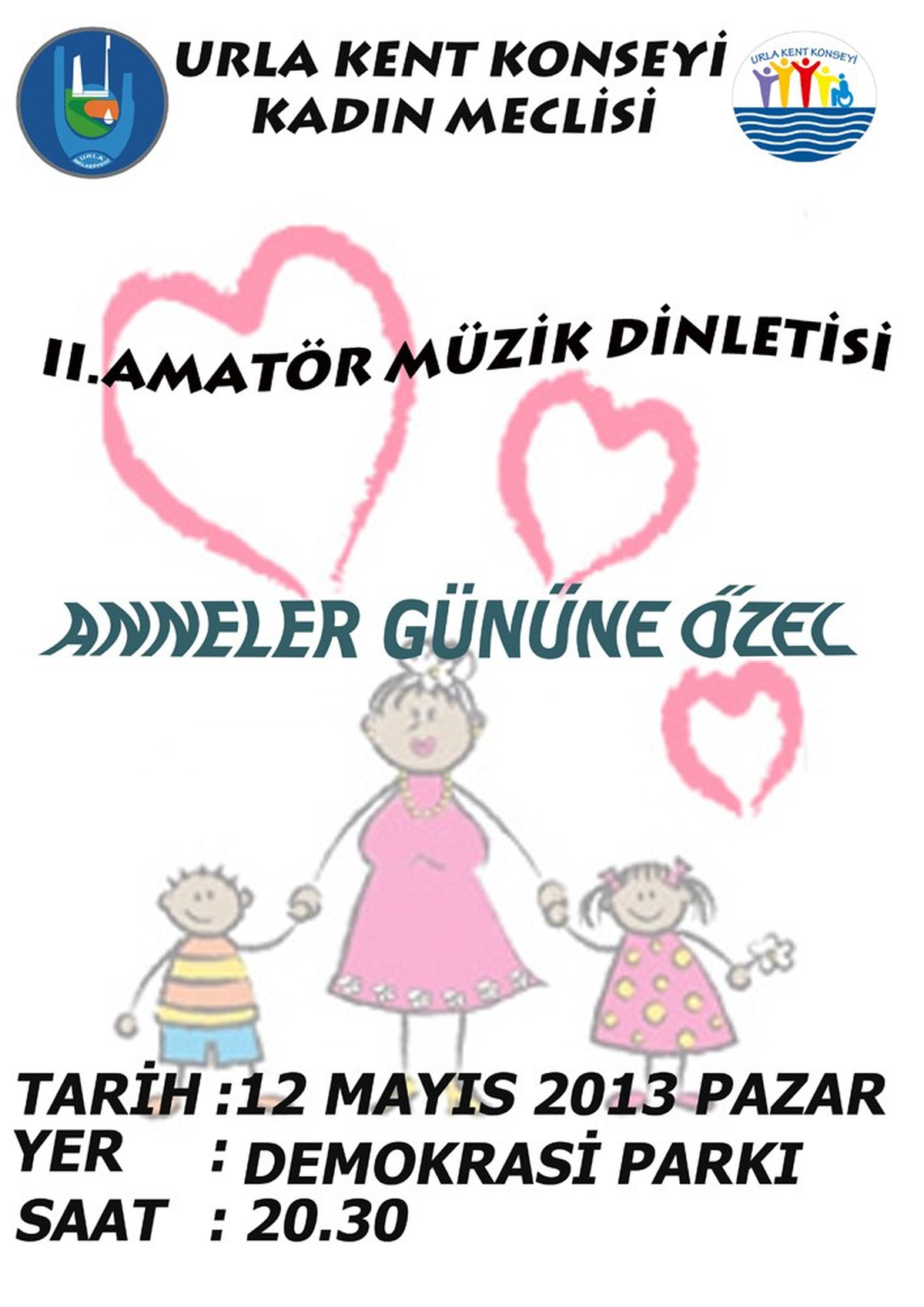 Urla\'da Anneler Gününe Özel Müzik Dinletisi