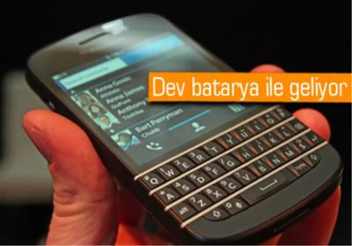 Yeni Blackberry R10 Uzun Pil Ömrüyle Dikkat Çekecek