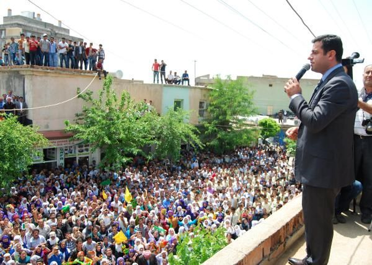 BDP Eş Genel Başkanı Demirtaş Şırnak\'ta