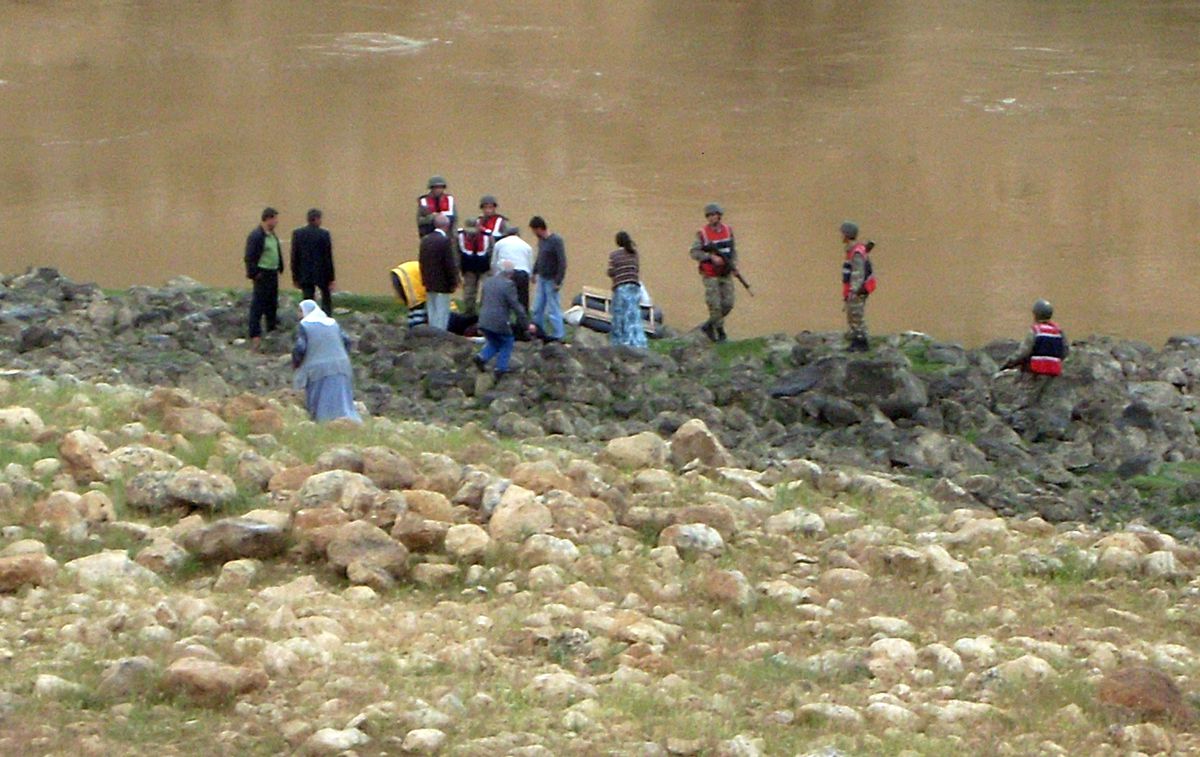Dicle Nehri\'nde Kayboldu