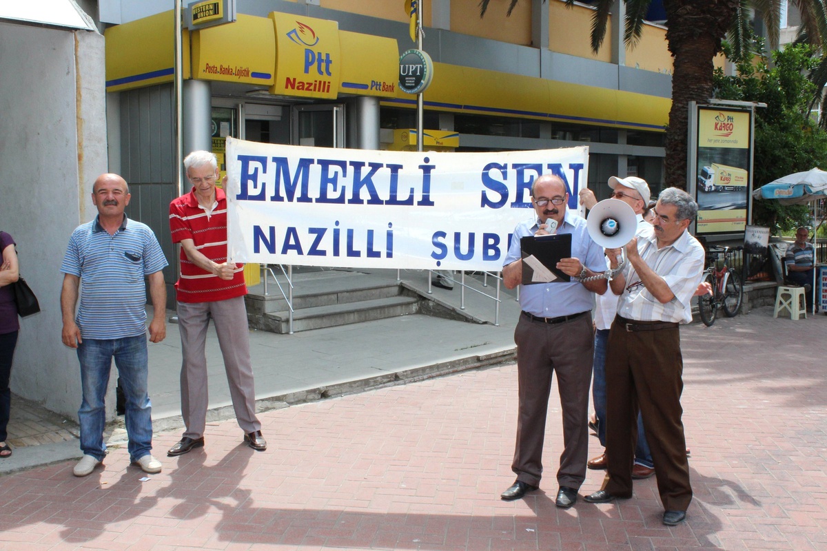Emekli-Sen\'den İnsan Hakları Mahkemesine Faks