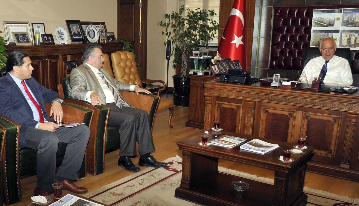 Enerji Federasyonu\'ndan Yenimahalle Belediye Başkanı Yaşar\'a Ziyaret