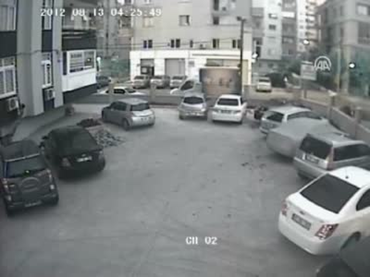 Hırsızlık Anı Görüntülendi