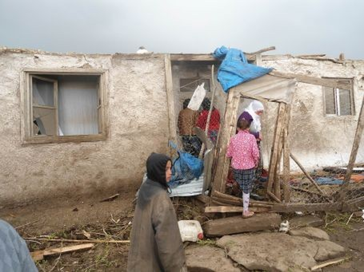 Hortumun Vurduğu Köy Yardım Bekliyor
