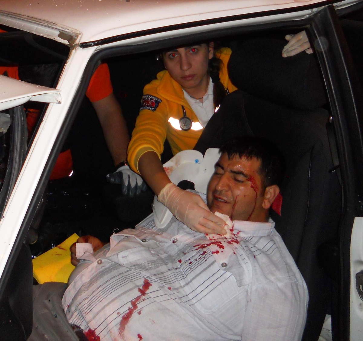 Kayseri\'de Zincirleme Trafik Kazası: 9 Yaralı