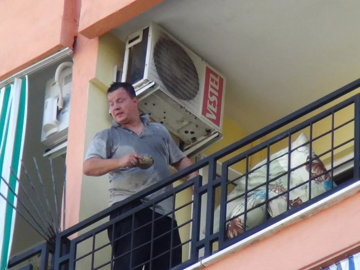 Nazilli'deki Ev Yangını Korkuttu