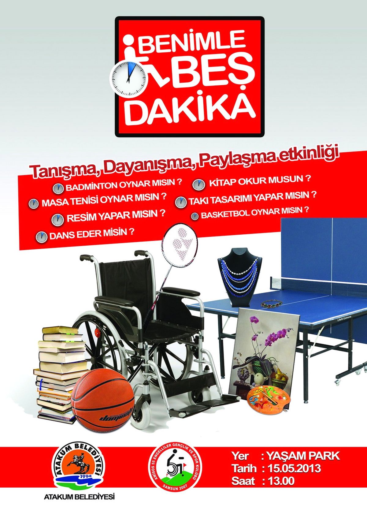 Engellilerle 5 Dakika