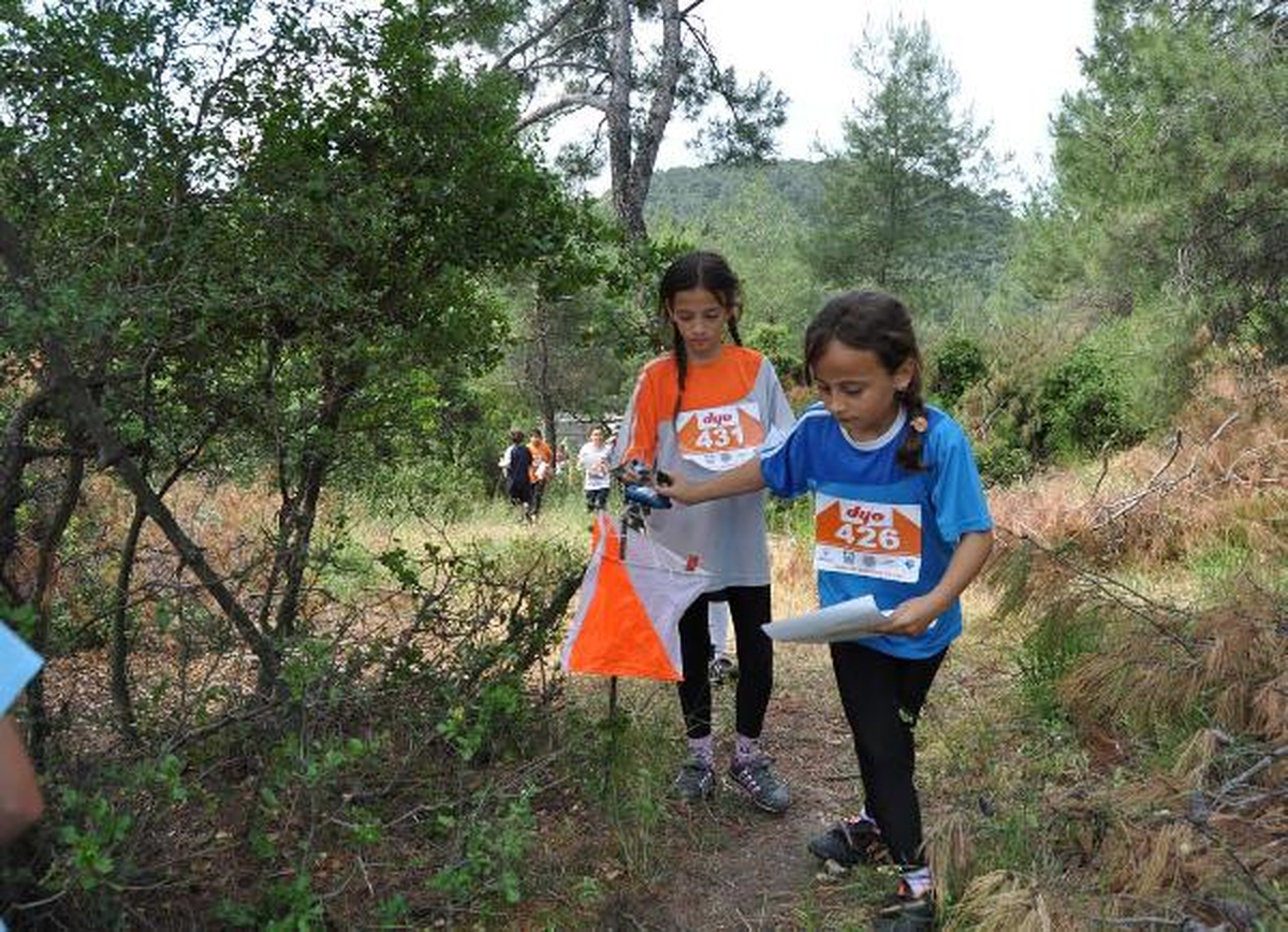 Foça'da Oryantiring Yarışması