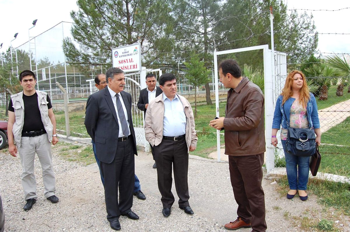 Gap İdaresi Başkanı Samsat İlçesinde İncelemelerde Bulundu