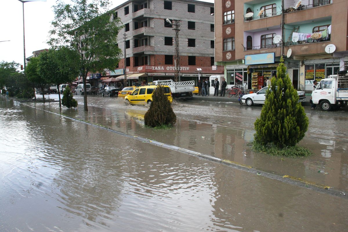 Iğdır\'da Dolu Yağışı