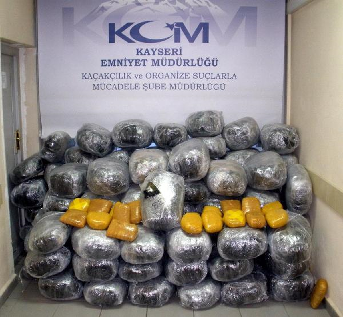 Kayseri\'de 523 Kilo Esrar Ele Geçirildi