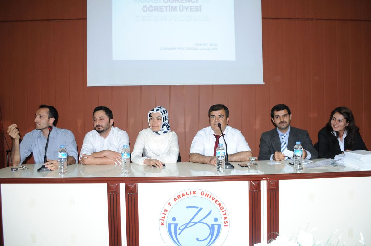 7 Aralık Üniversitesi Farabi Bilgilendirme Toplantısı
