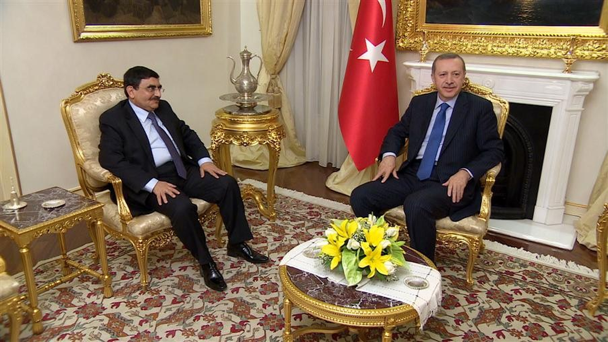 Başbakan Erdoğan, Mısır Cumhurbaşkanı Yardımcısı Haddad ile Bir Araya Geldi