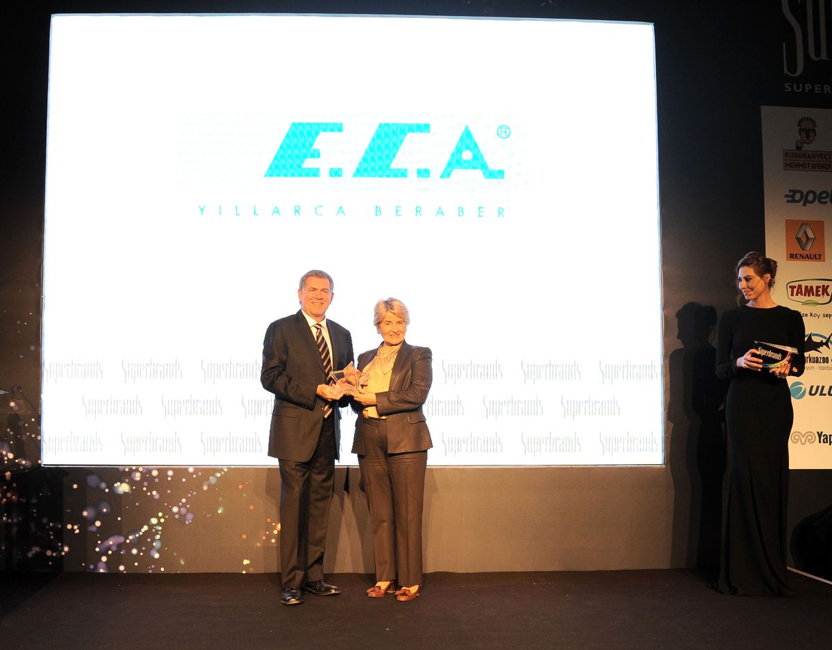 E.c.a\'ya Süper Marka Ödülü