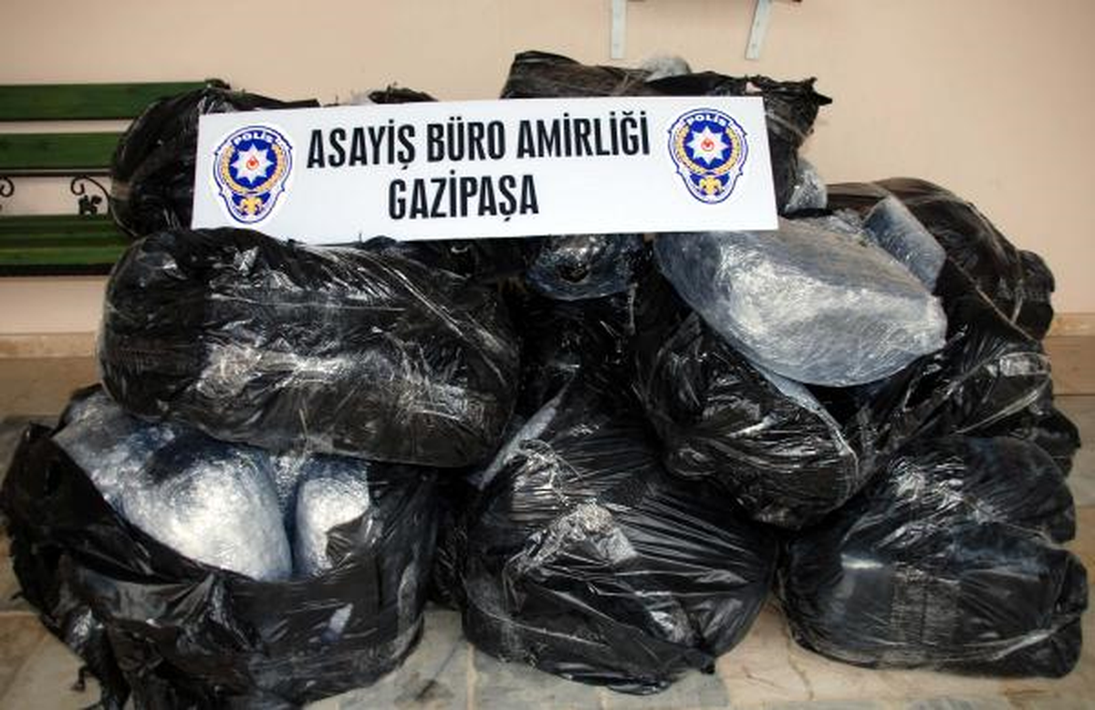 Esrar Sevkiyatına Polis Darbesi