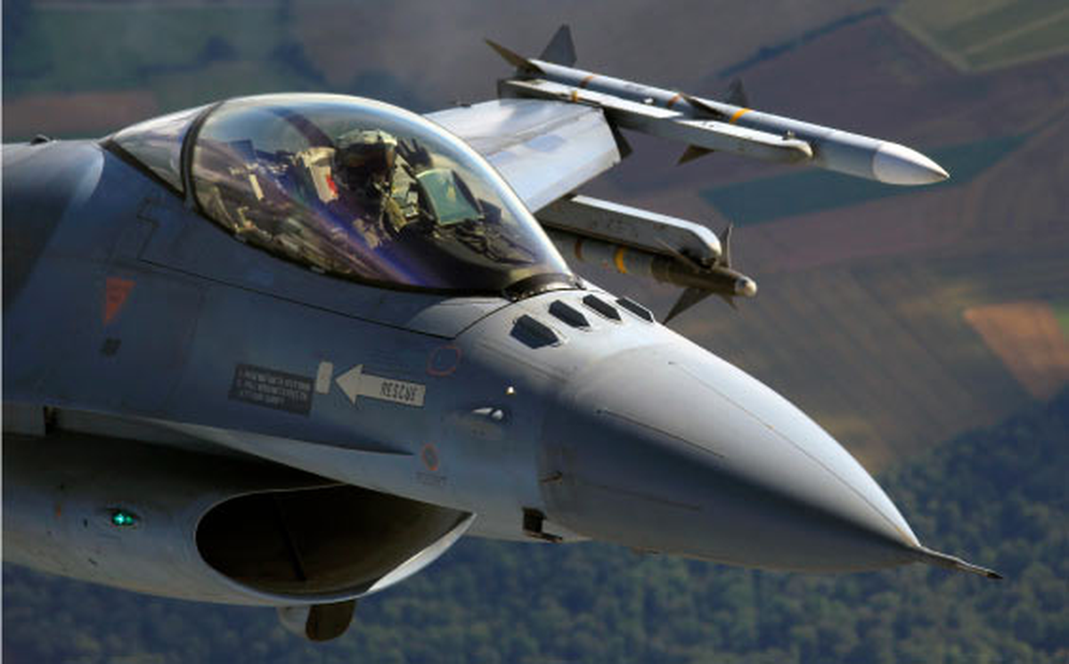 F-16\'nın Parçalarına Ulaşıldı