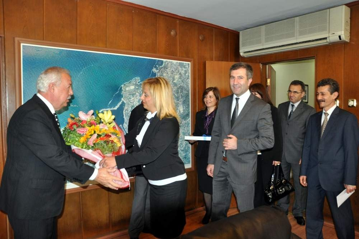Sgk Haftası Kapsamında Başkan Akdemir\'e Ziyaret