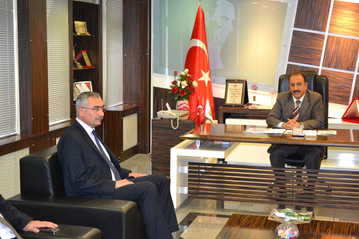 Sgk Müdürlüğünden Belediyeye Ziyaret