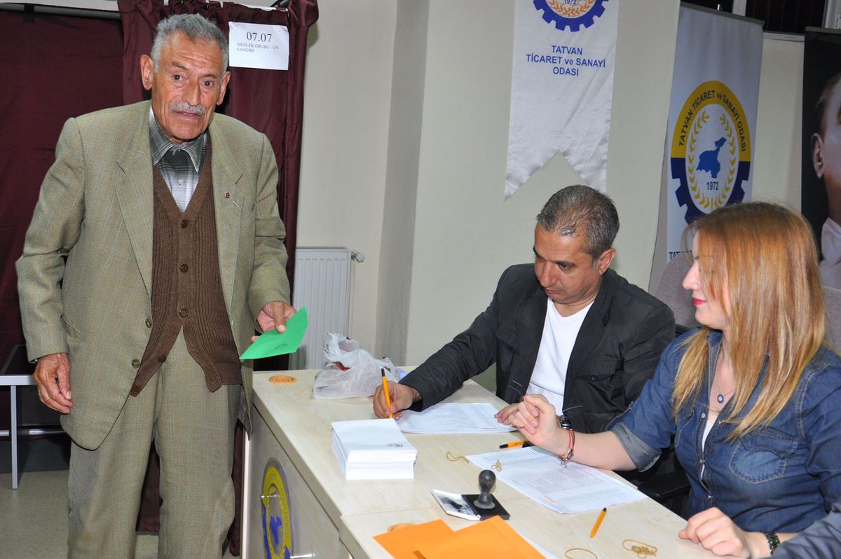 Tatvan Ticaret ve Sanayi Odası Seçimleri Yapıldı