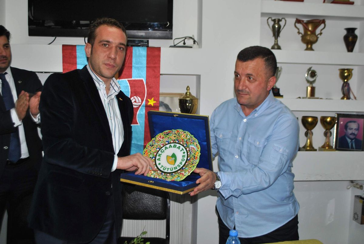 Trabzonspor Adayından Tütünspor\'a Ziyaret