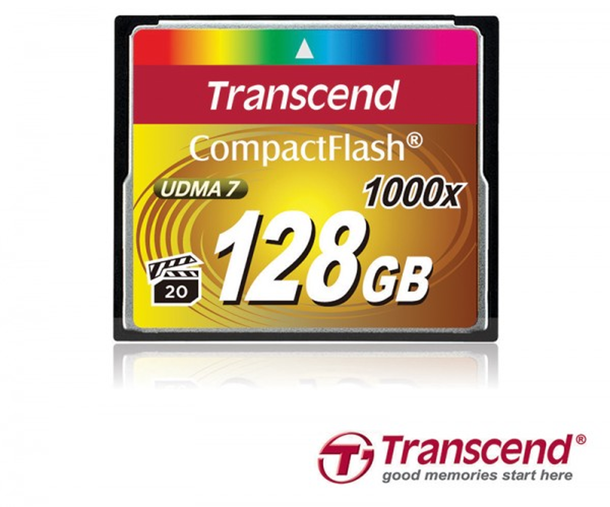 Transcend 1000x Compactflash Kartını Duyurdu
