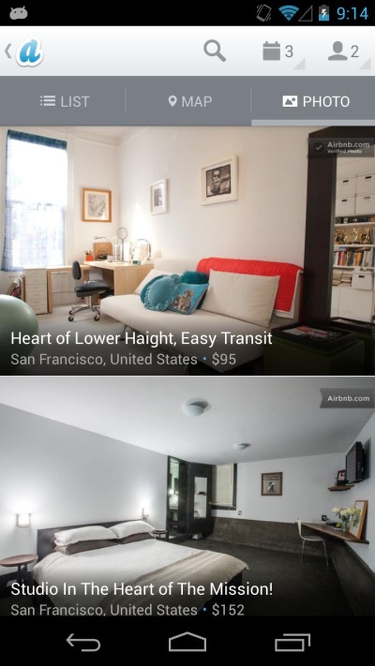 Airbnb Android Uygulaması ile Artık Cebinizde