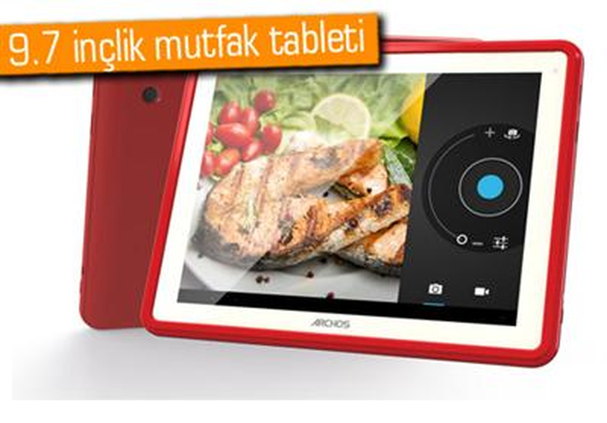 Archos\'tan Mutfağa Özel Tablet: Chefpad