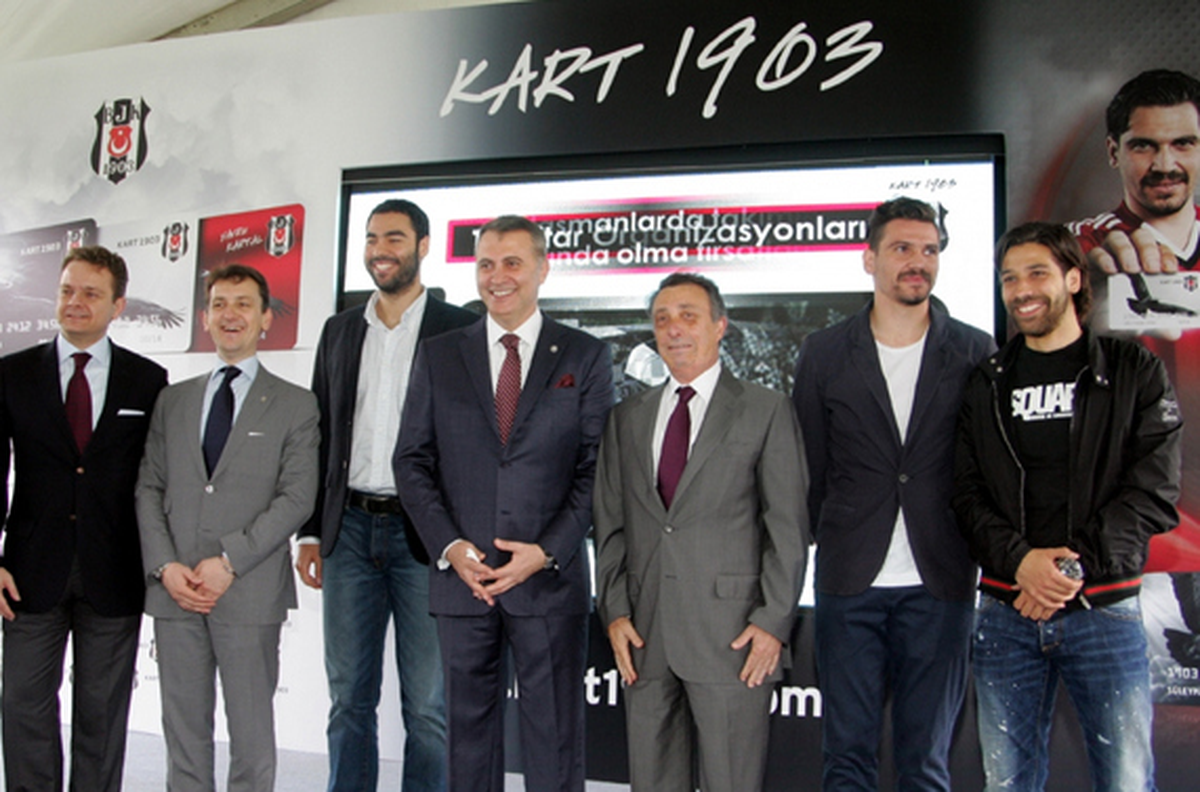 Beşiktaş 'Kart 1903'Ü Tanıttı