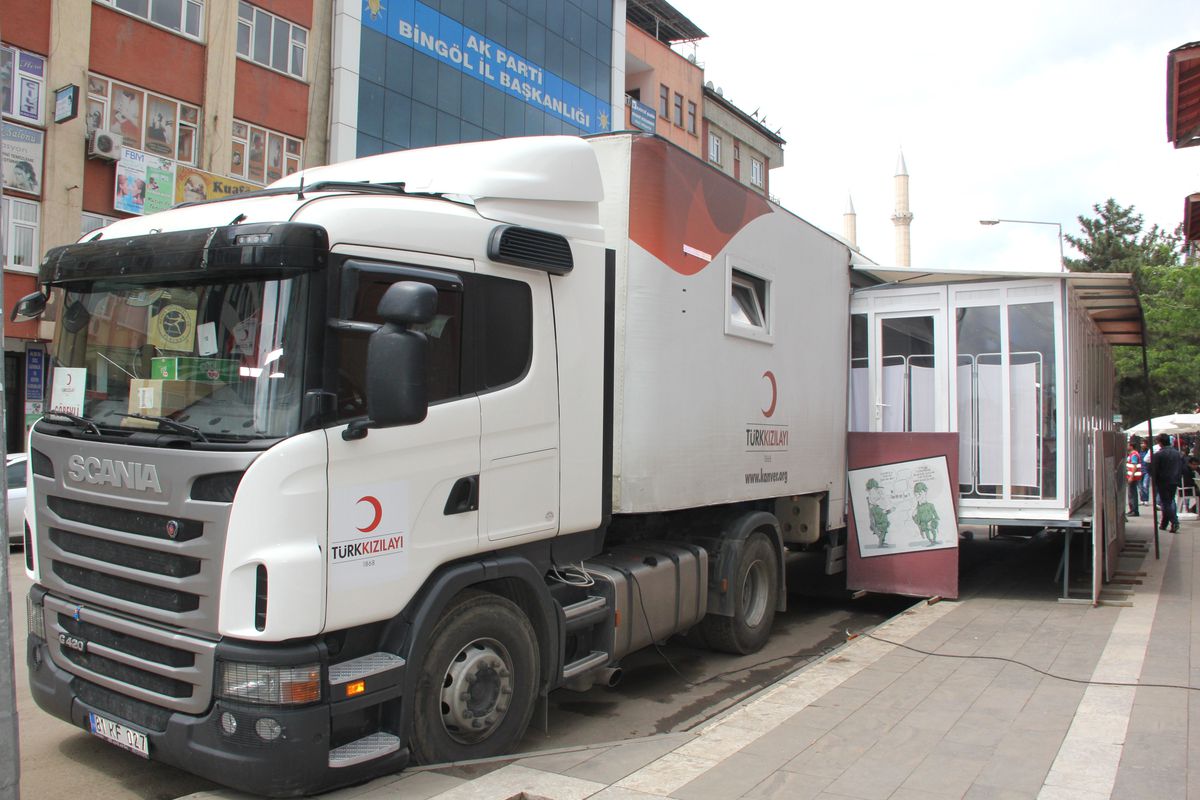 Bingöl'de Kan Bağışına Yoğun İlgi