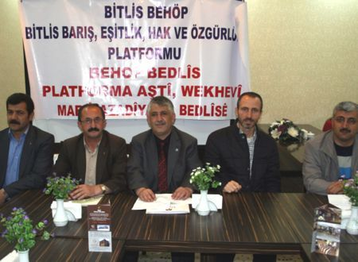 Bitlis'te Birleşen Stk'lar, Behöp'ü Kurdu